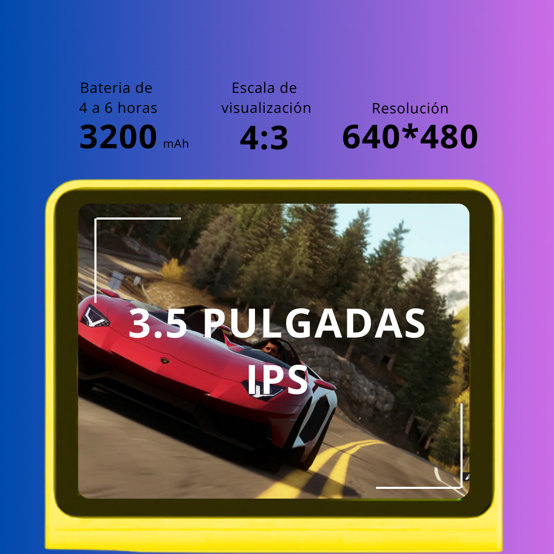 Consola Portátil de Juegos Retro