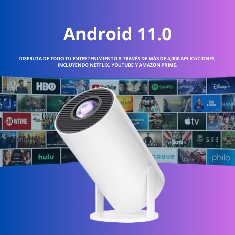 Proyector Multifunción con Plataforma Retro Integrada