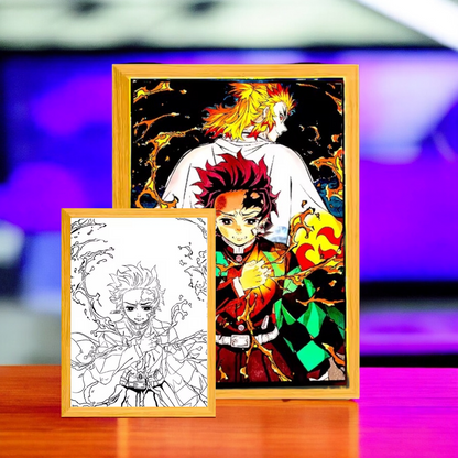 Cuadros de Anime LED