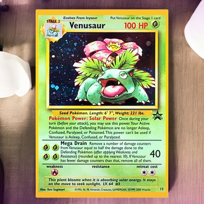 Tapete inspirado en cartas coleccionables