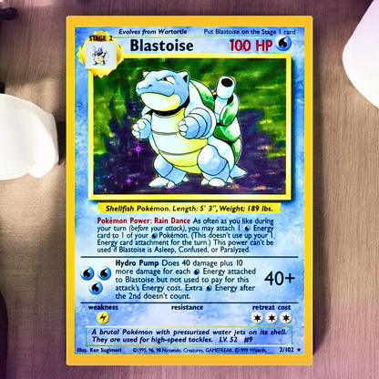 Tapete inspirado en cartas coleccionables